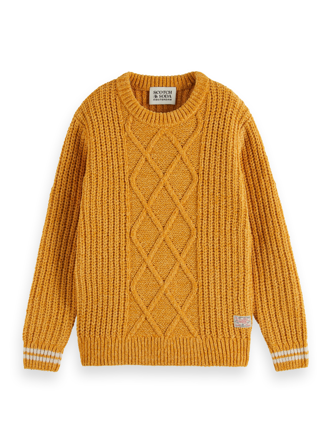 CHENILLE KNIT PULLOVER