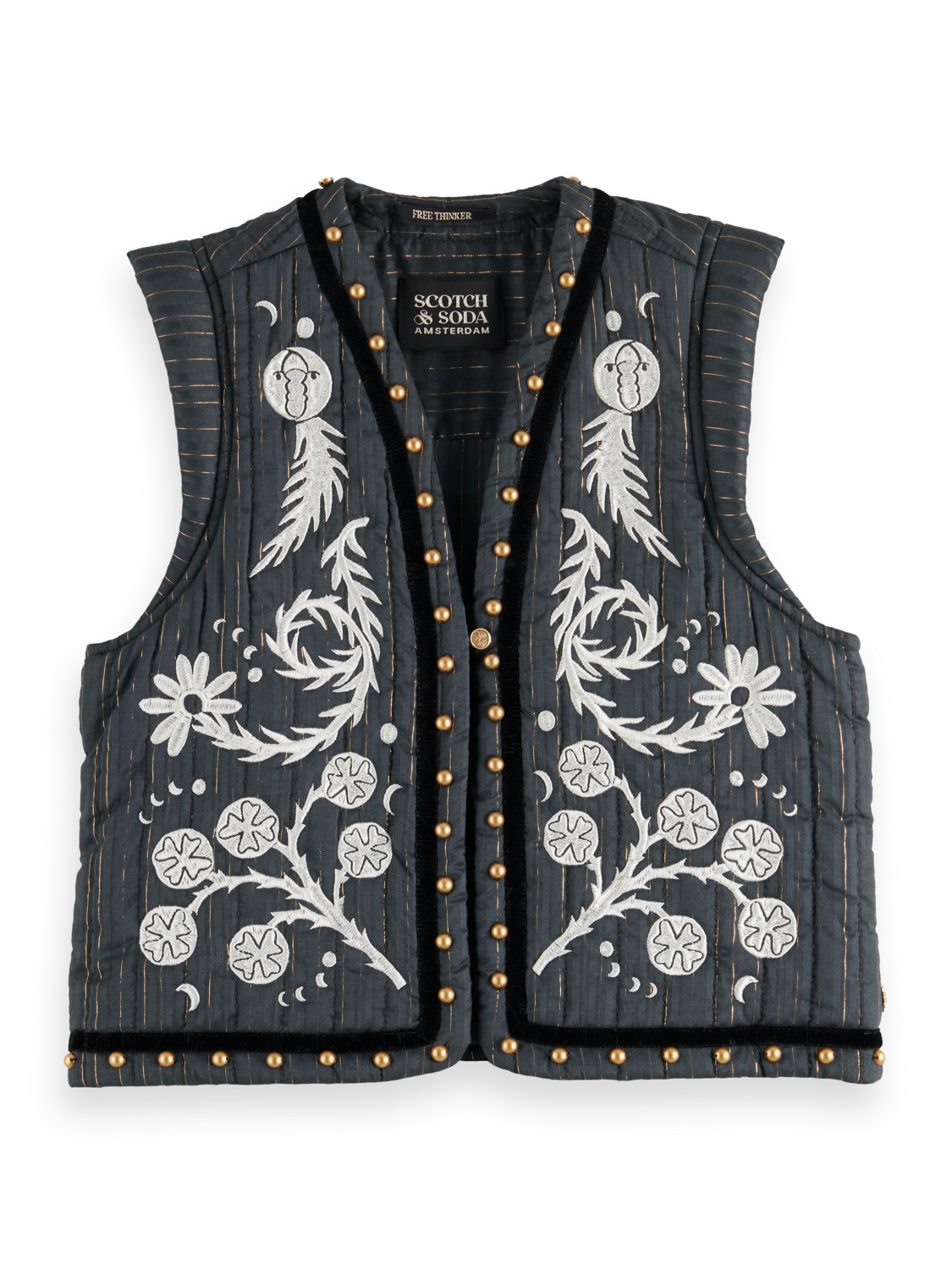 Girls MYSTIC EMBROIDERY GILET