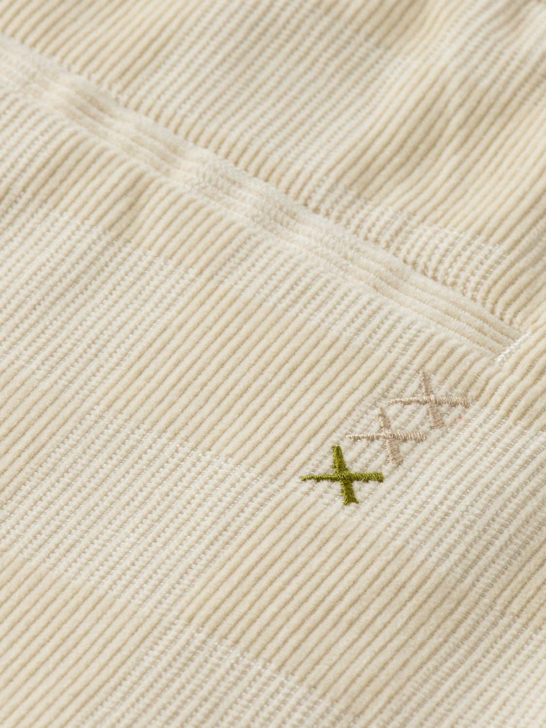 FAVE - CHECK-PATTERNED CORDUROY JOGGER