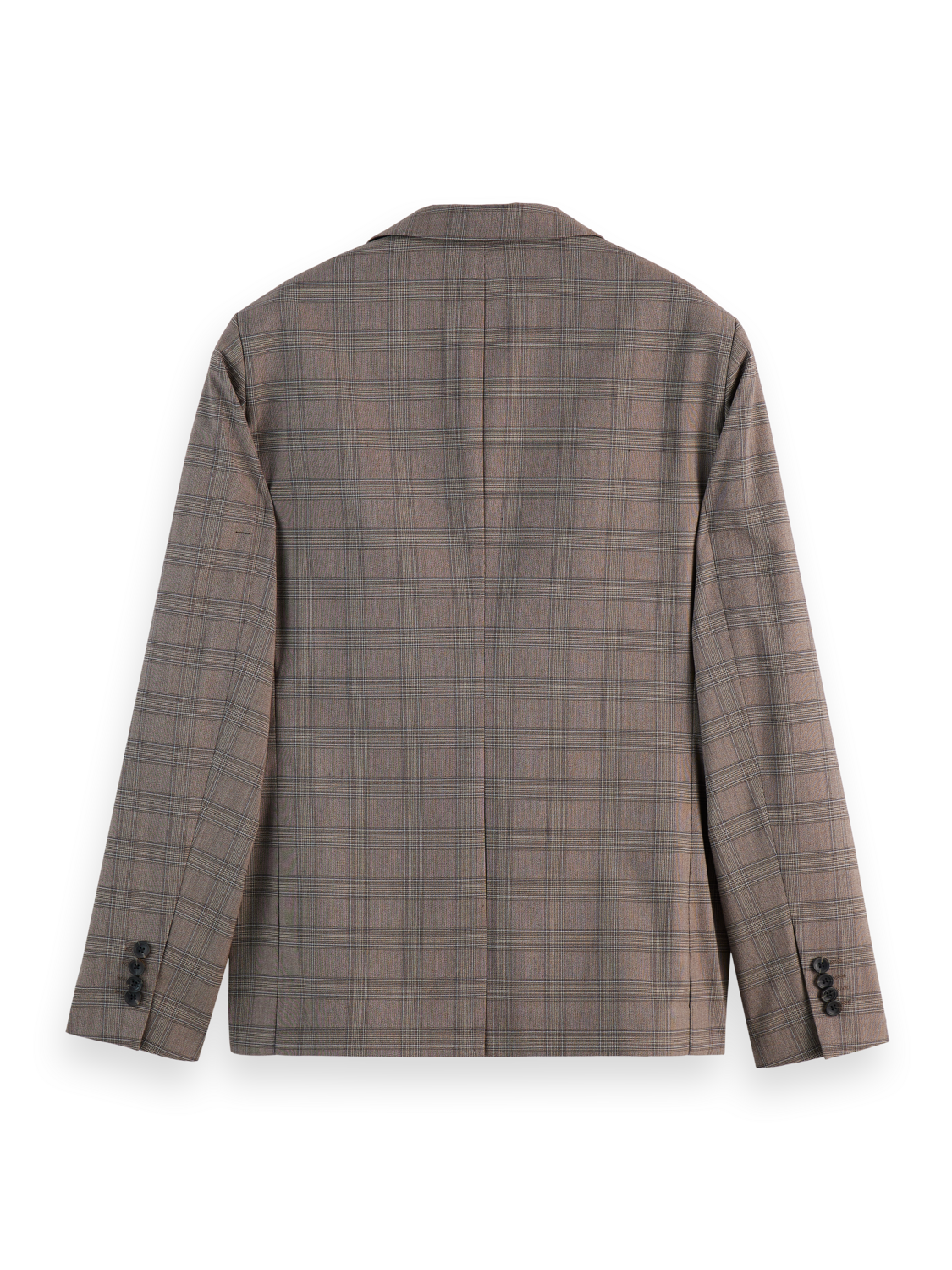 SINGLE BREASTED YARN-DYED BLAZER