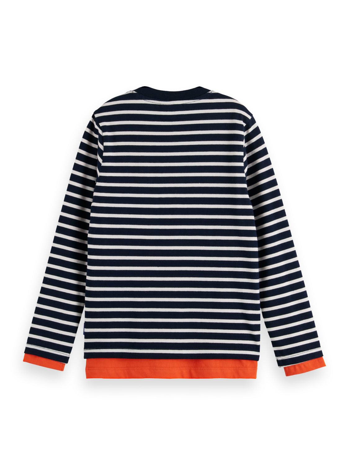 DOUBLE LAYERED LONG-SLEEVED T-SHIRT