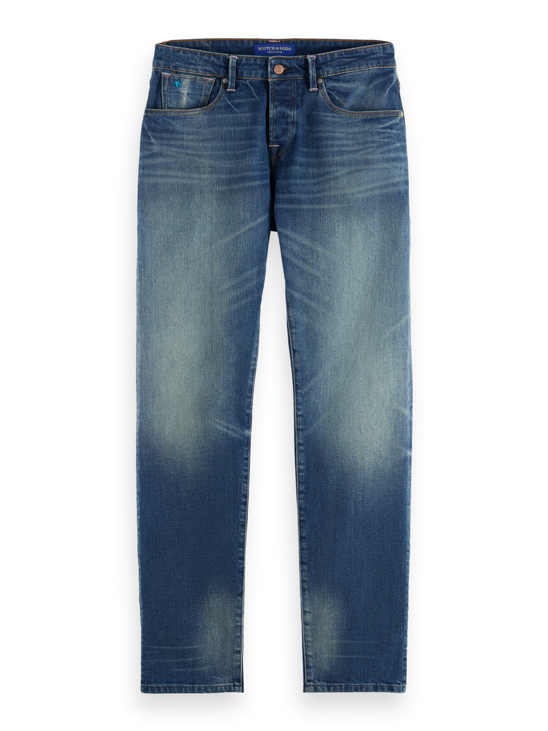 Scotch & Soda Mens cheapest Jeans Ralston Slim Fit Blue Stretch Denim Size 30 x 32