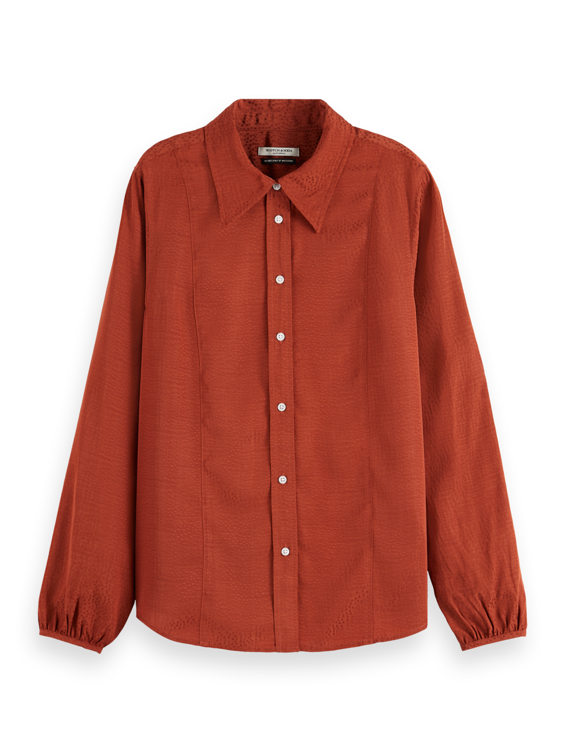 VISCOSE JACQUARD SHIRT