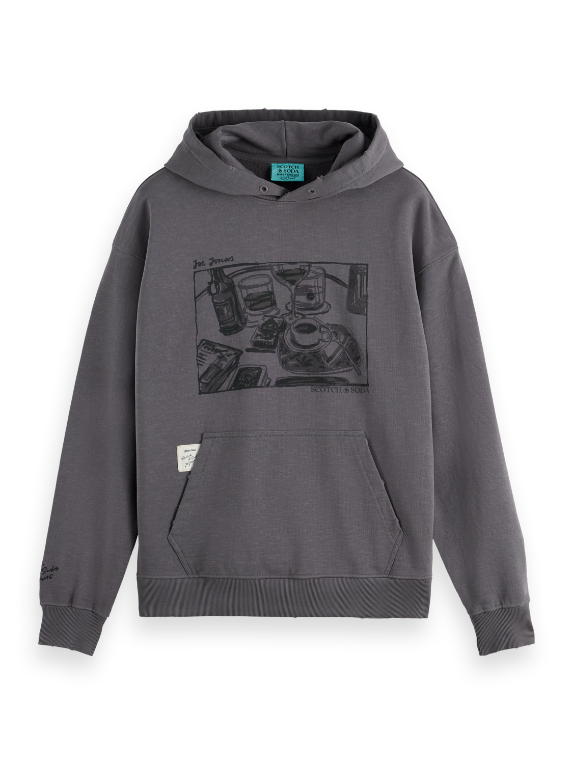 JOE JONAS X SCOTCH SODA WASHED ARTWORK HOODIE