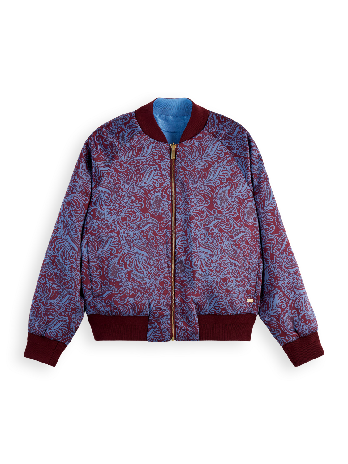 Reversible printed bomber