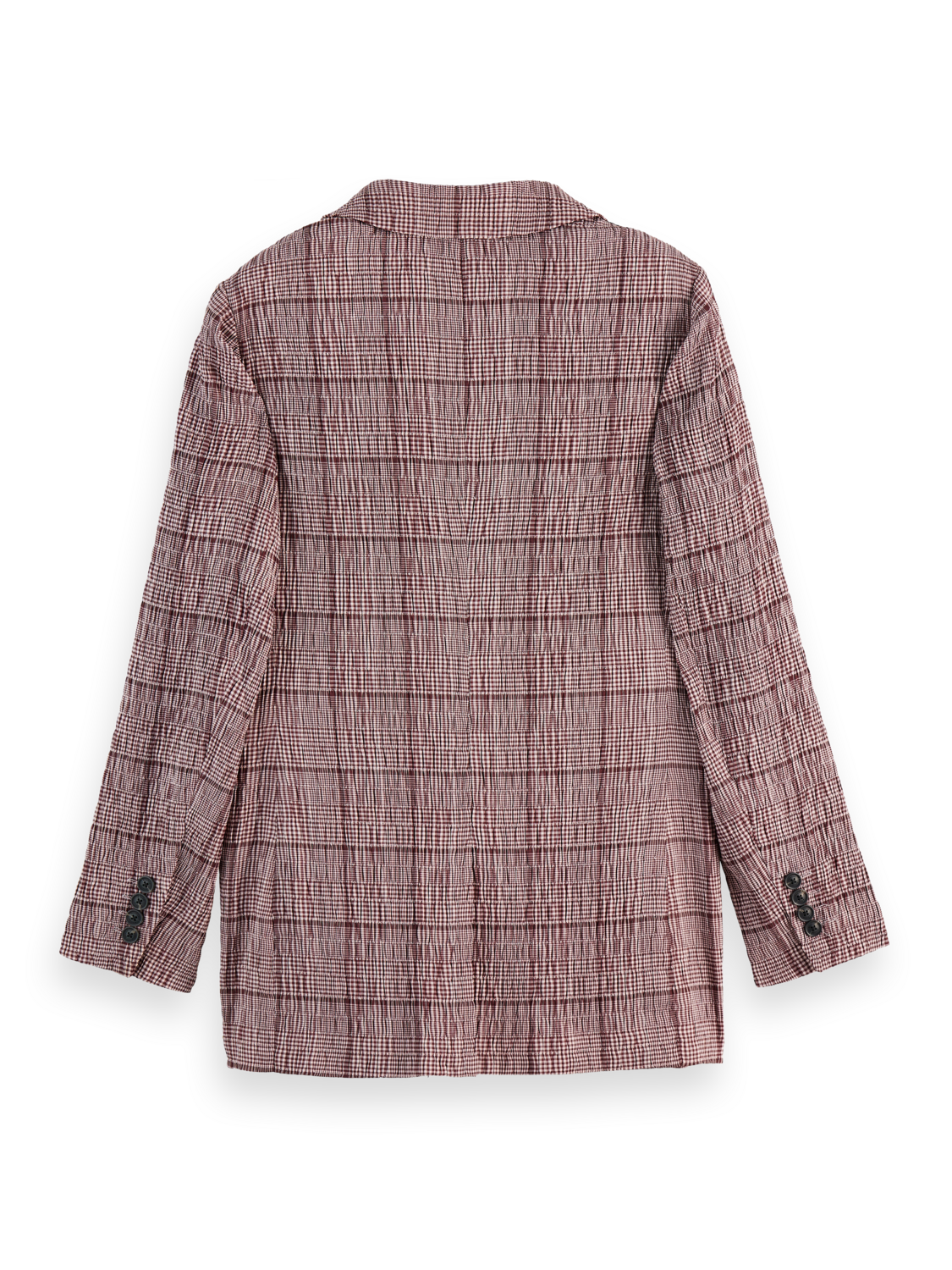 Prince of wales seersucker blazer