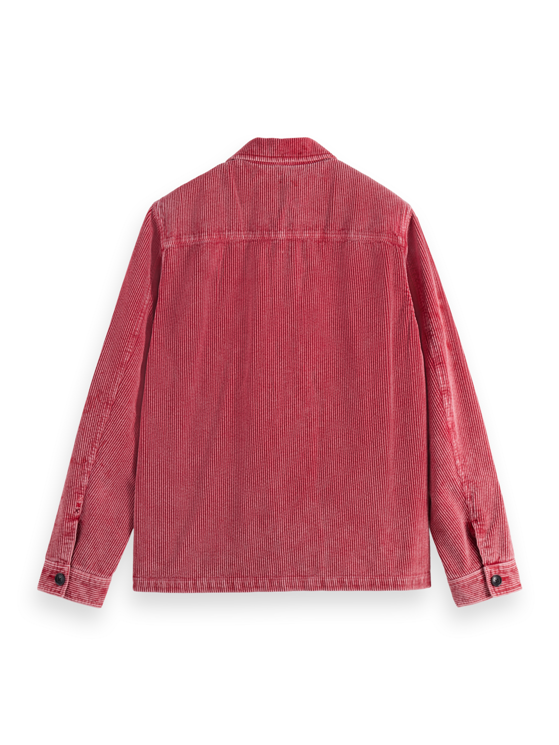 Washed corduroy worker jacket