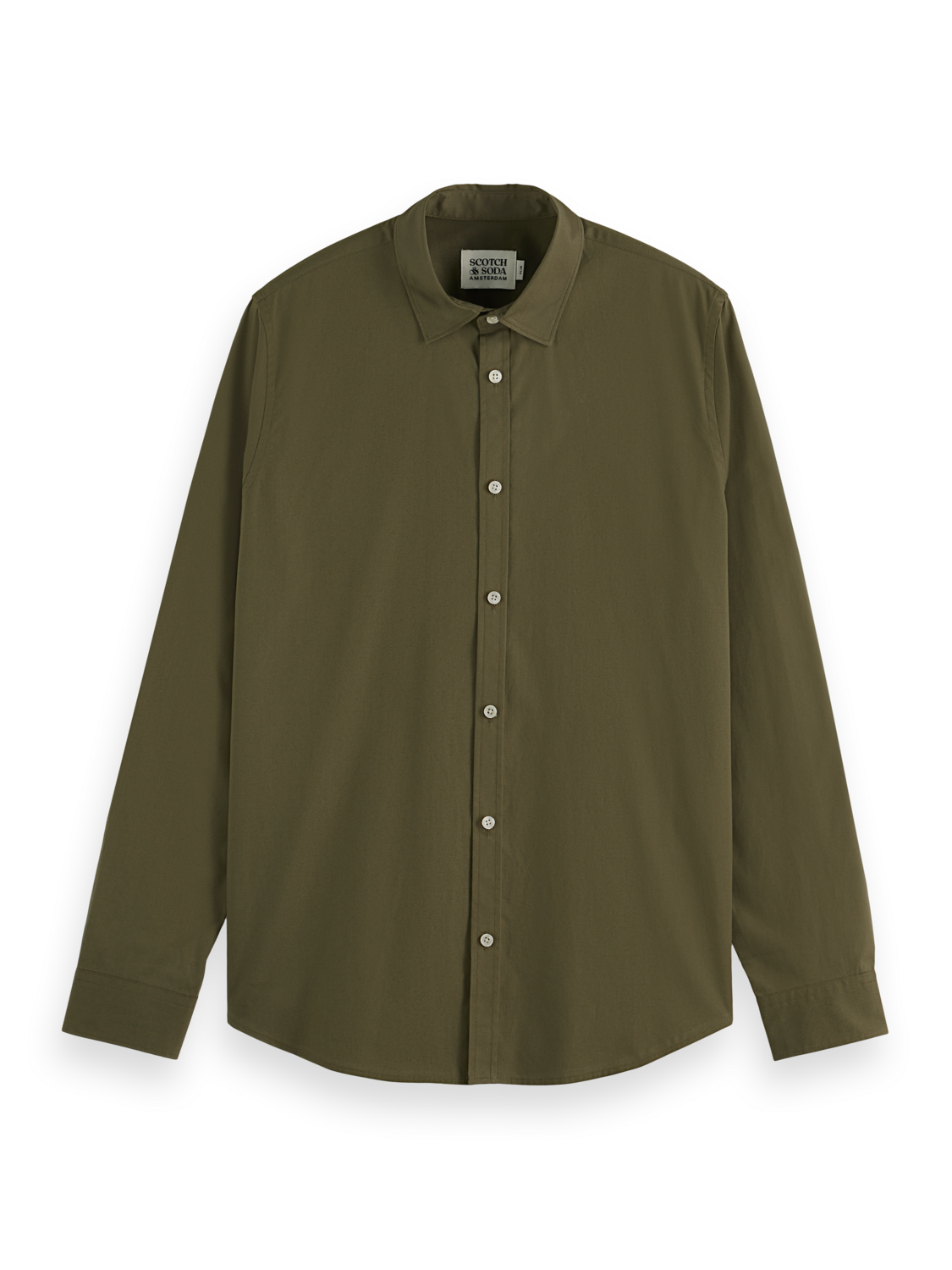 Seasonal Essentials Slim poplin shirt