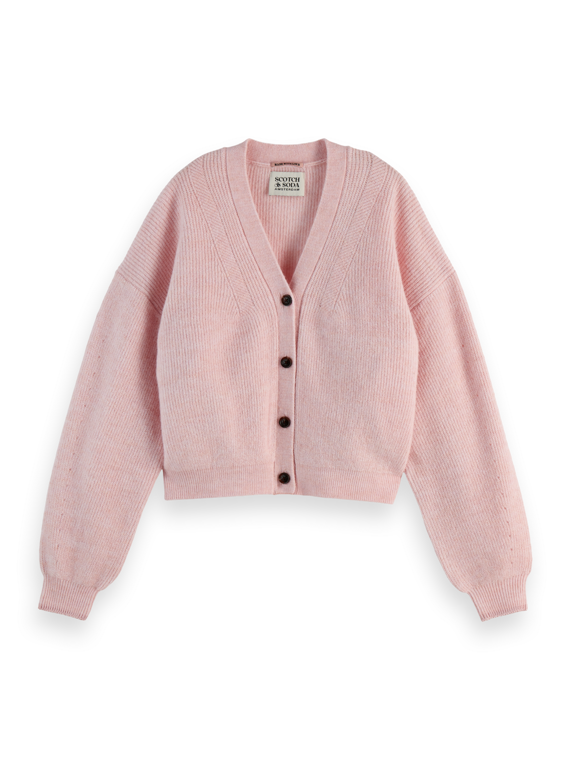 Fuzzy relaxed cardigan