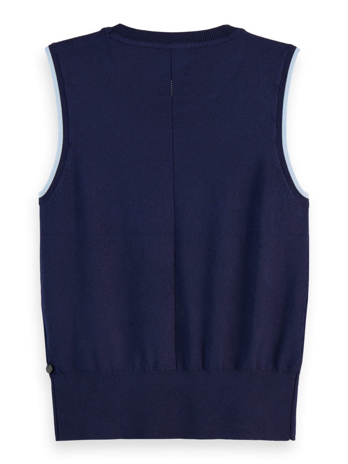 Crew neck relaxed knitted tank