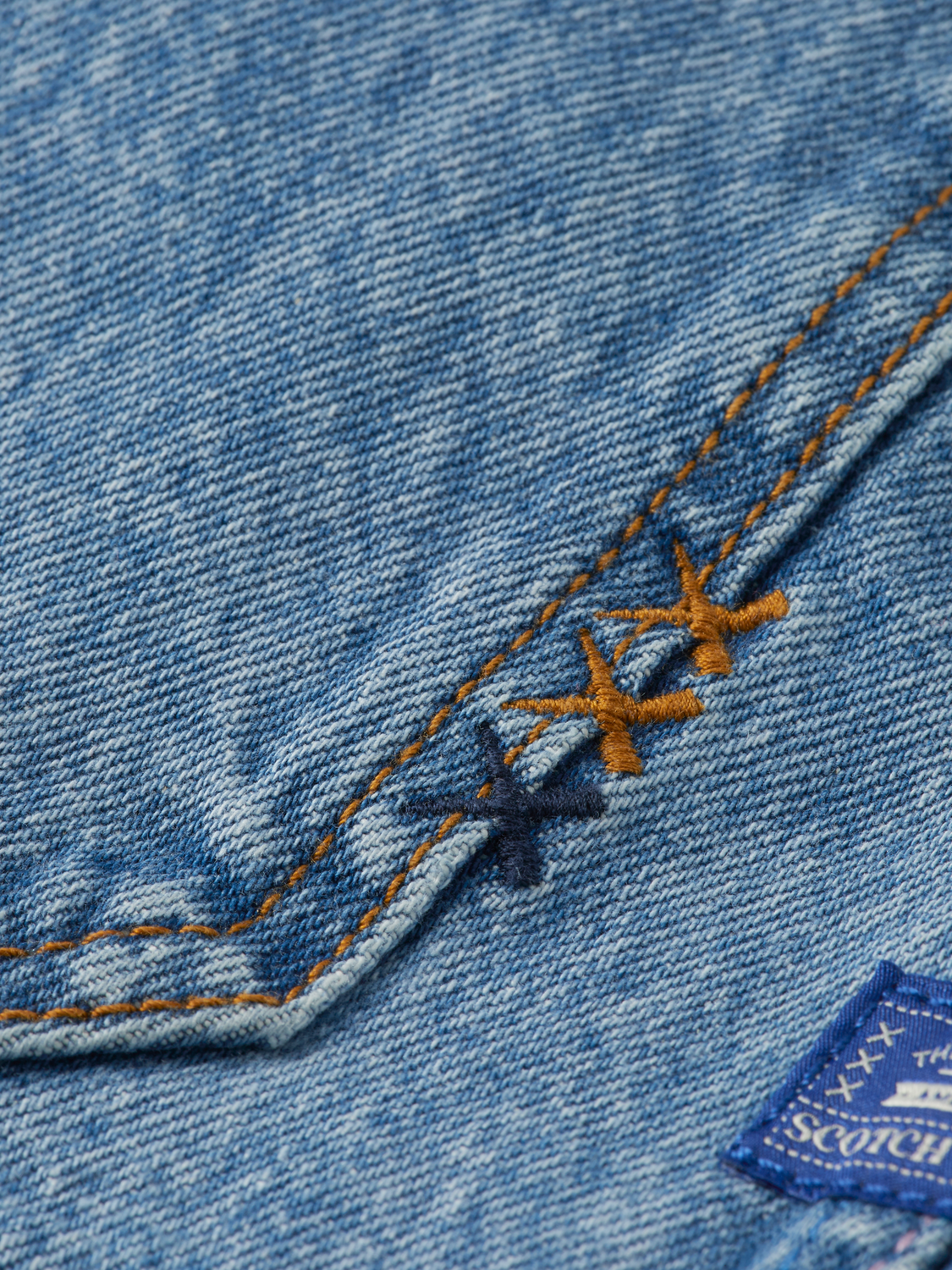 Denim workwear jacket