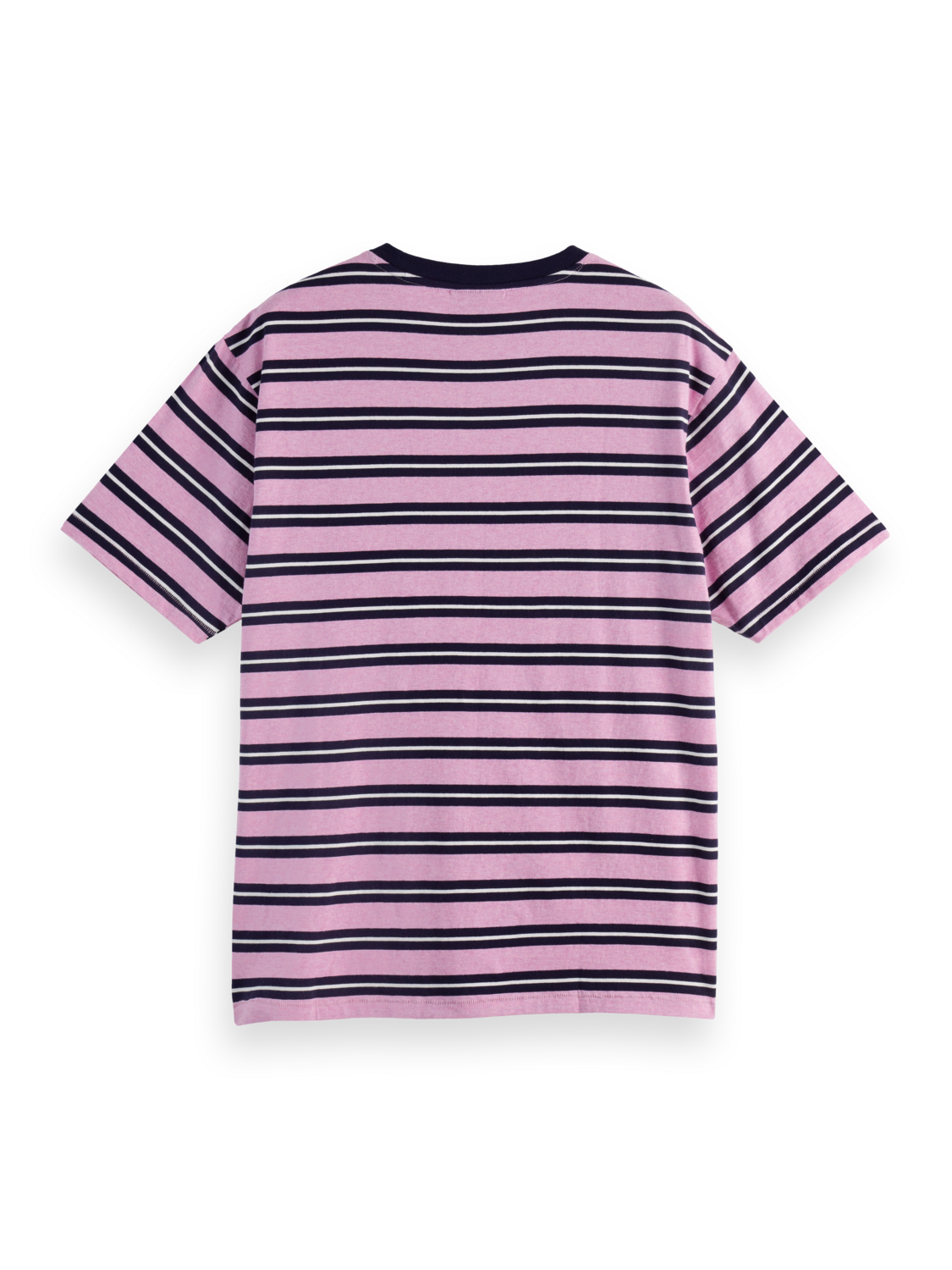 Stripe yarn-dyed t-shirt