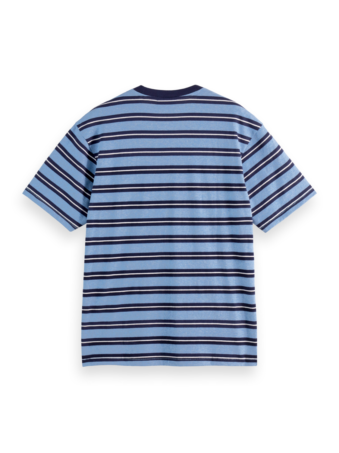 Stripe yarn-dyed t-shirt