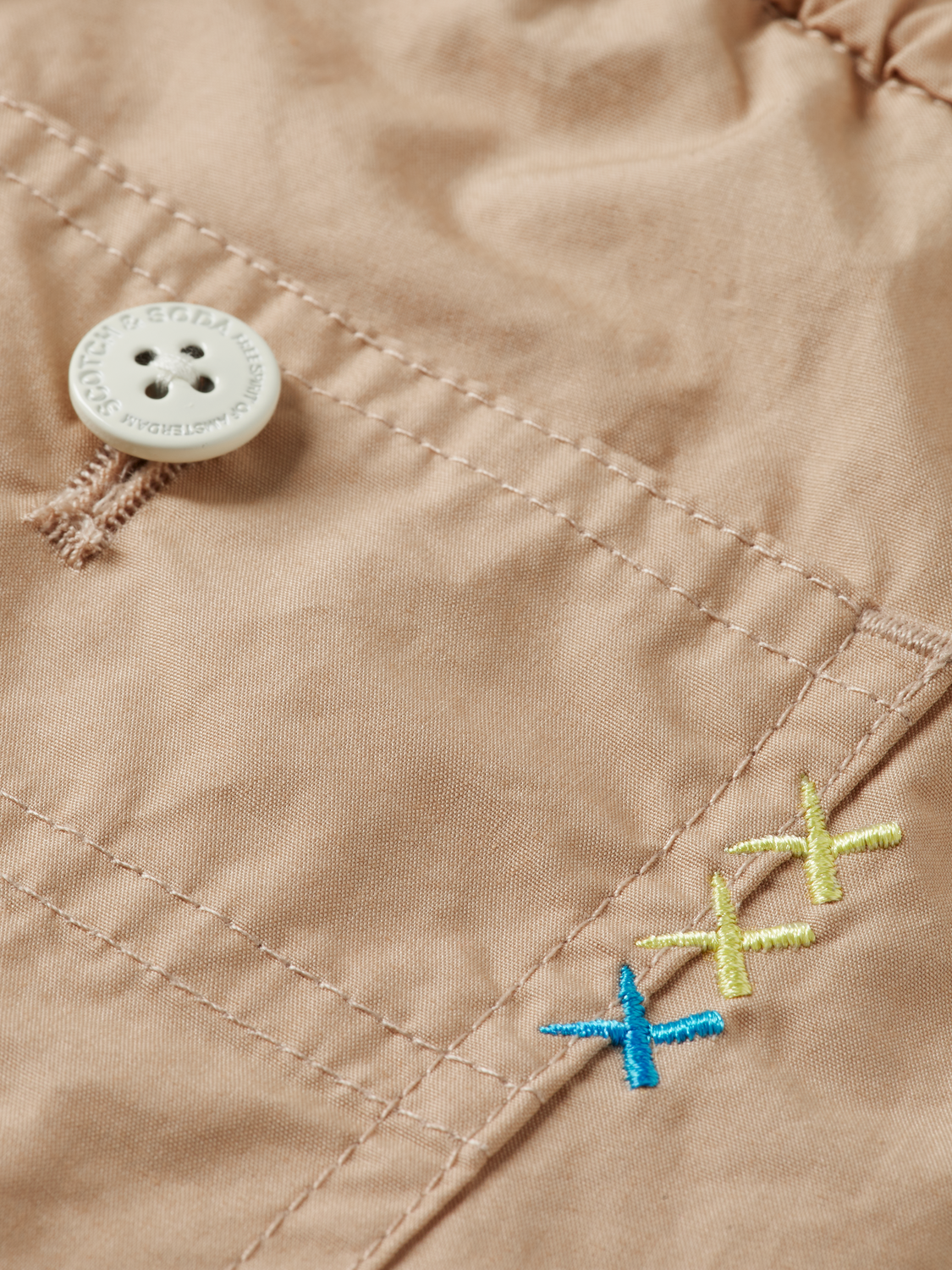 Boys Poplin Cargo Pants