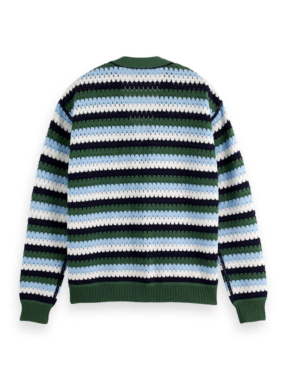 Crochet dropped shoulder cardigan