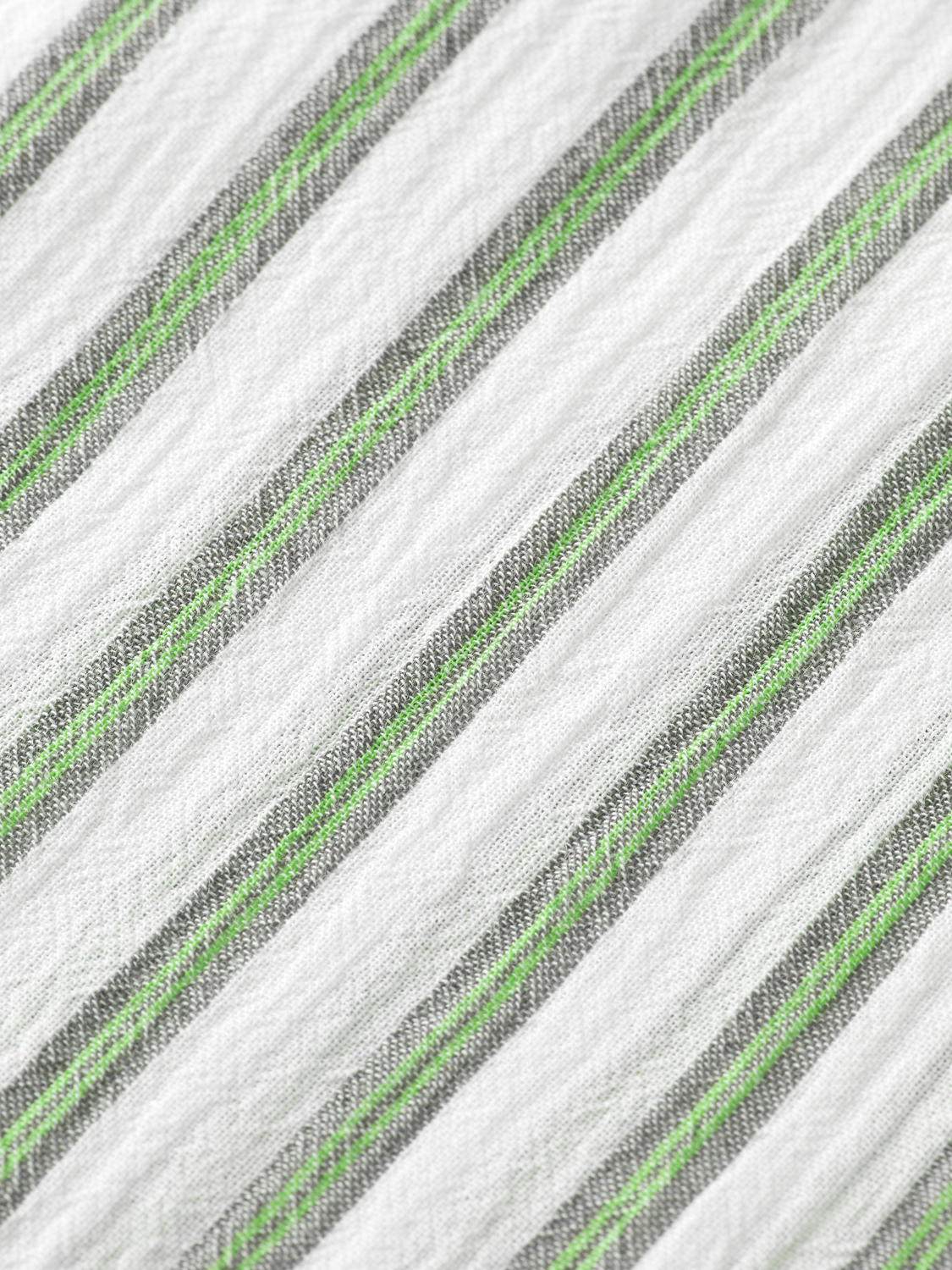 Regular crinkle striped shirt