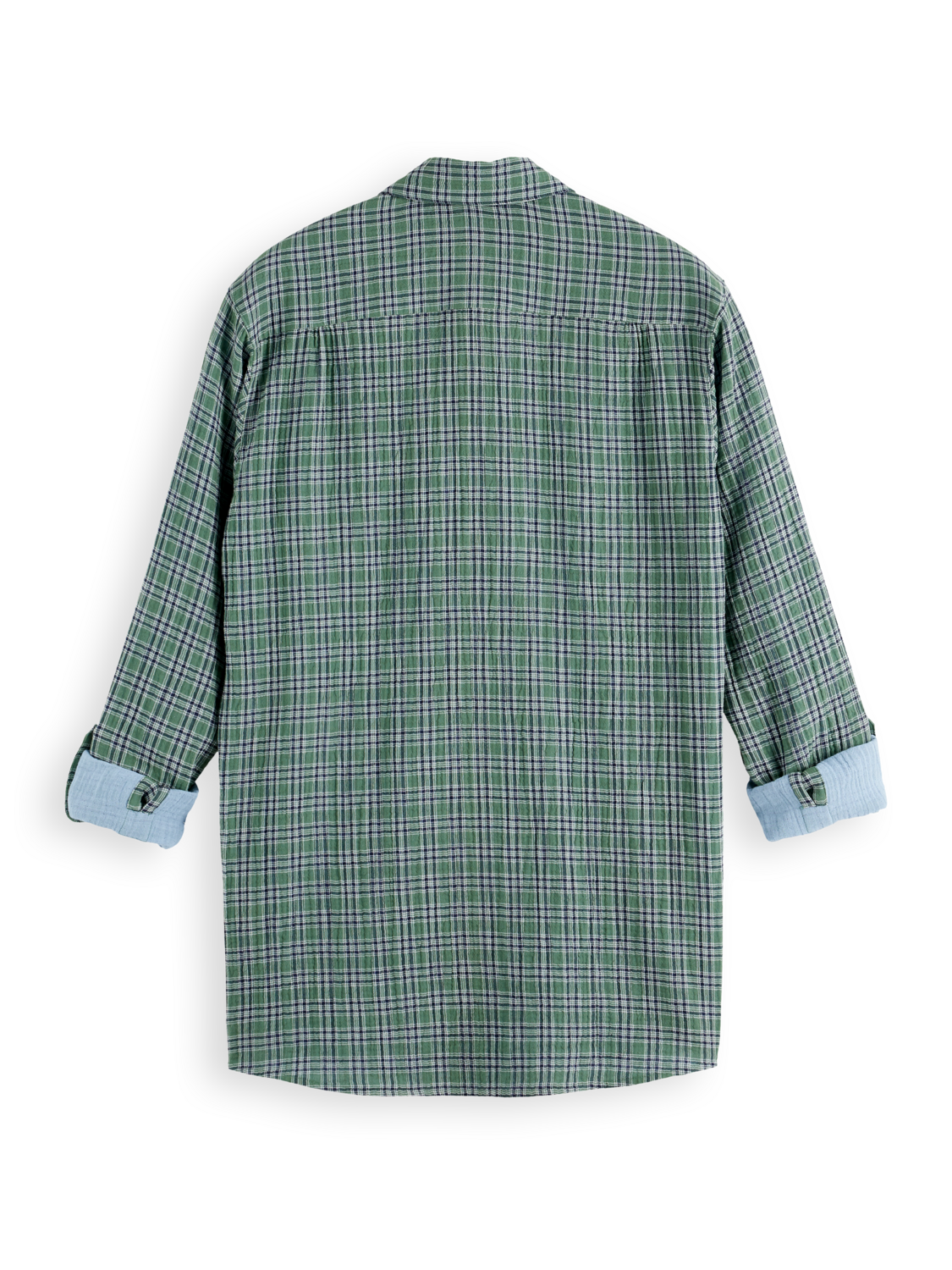 double face check shirt