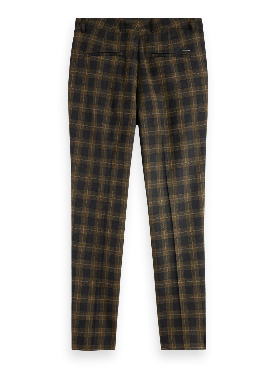 Irving yarn-dyed tailored check chino