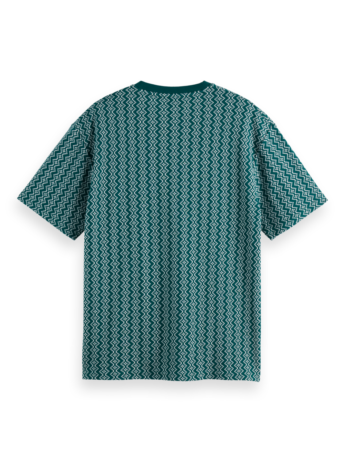 Jacquard relaxed fit t-shirt