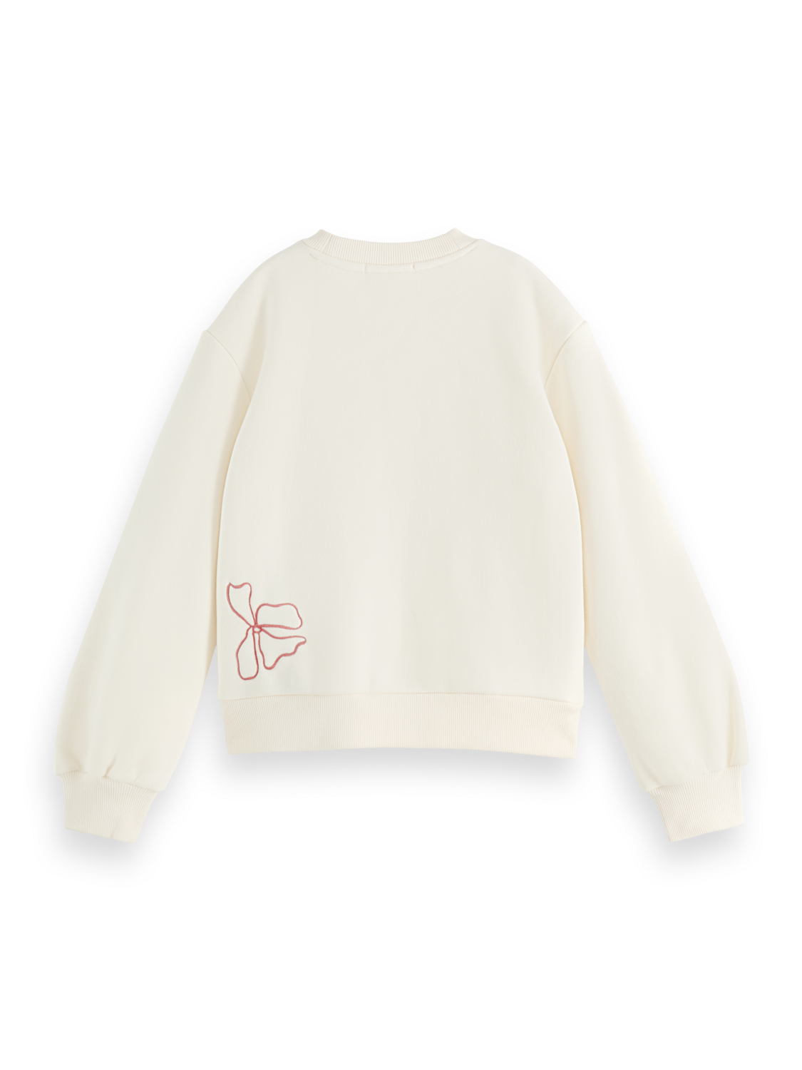 Girls Printed Crewneck