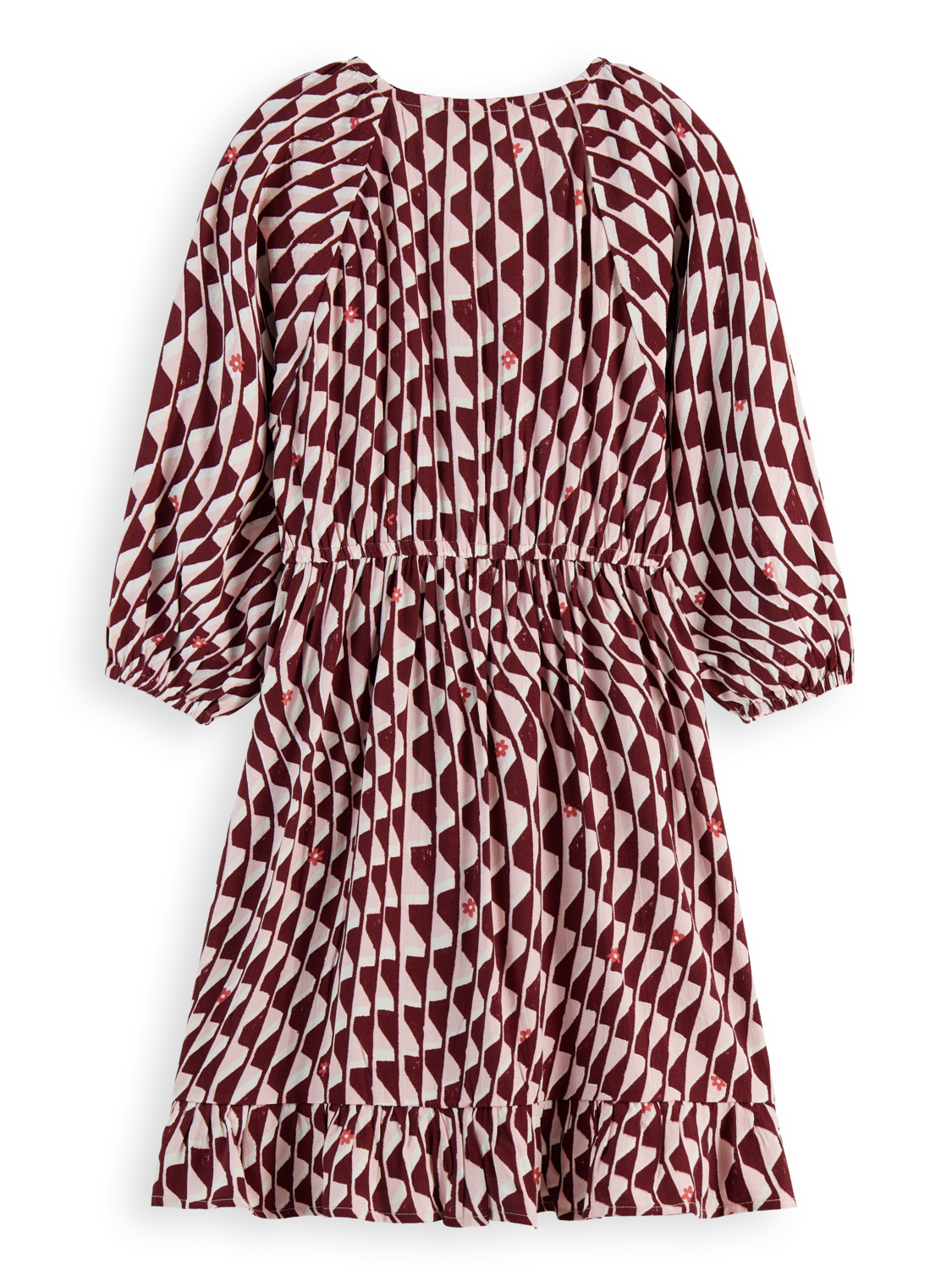 Girls Printed Viscose Dress