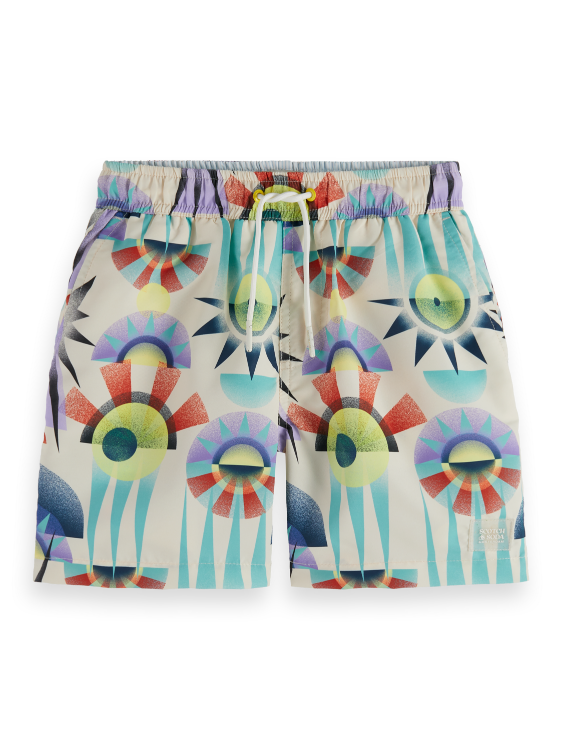 Boys Printed Swim Shorts