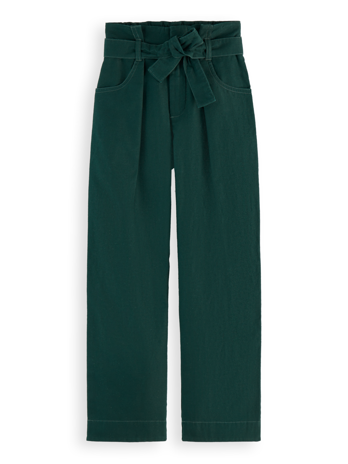 Girls Paperbag Tapered Pant