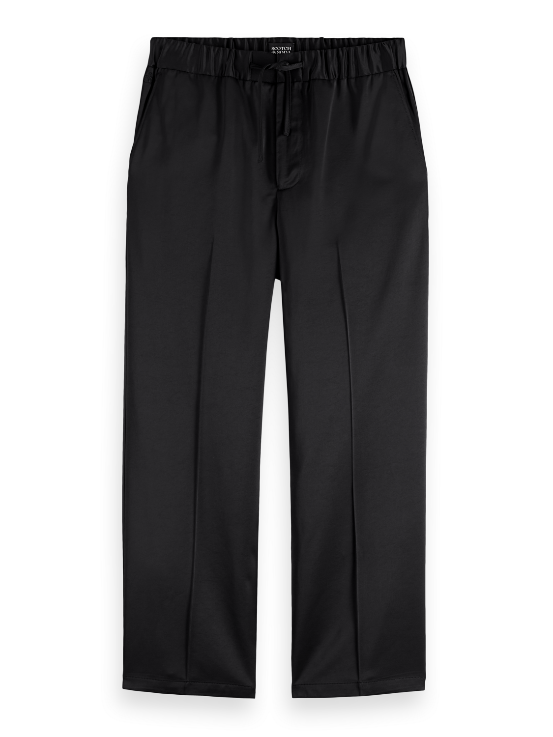 Heavy satin relaxed fit jogger