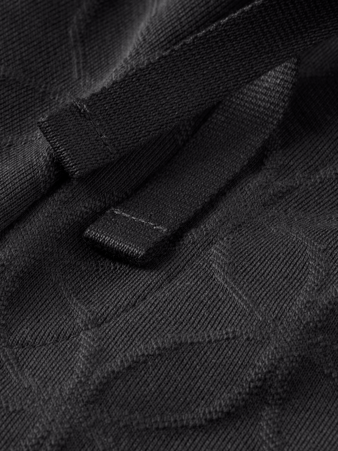 Jacquard Terry Relaxed Straight Sweatpants