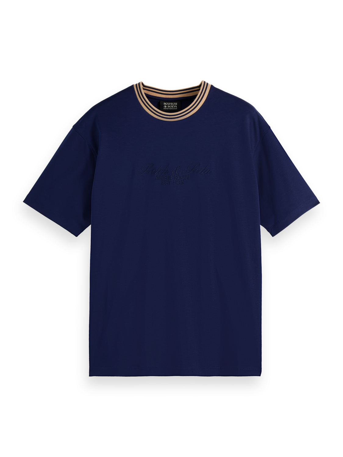 Chic varsity relaxed t-shirt