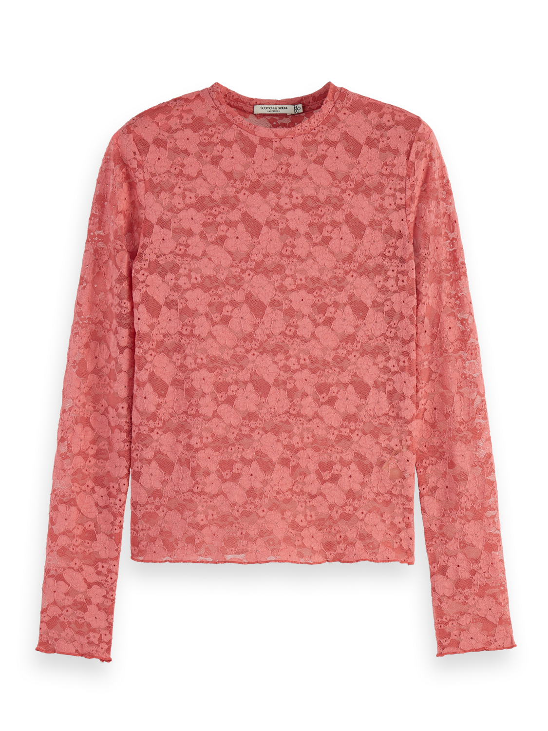 Floral lace Long Sleeve Top