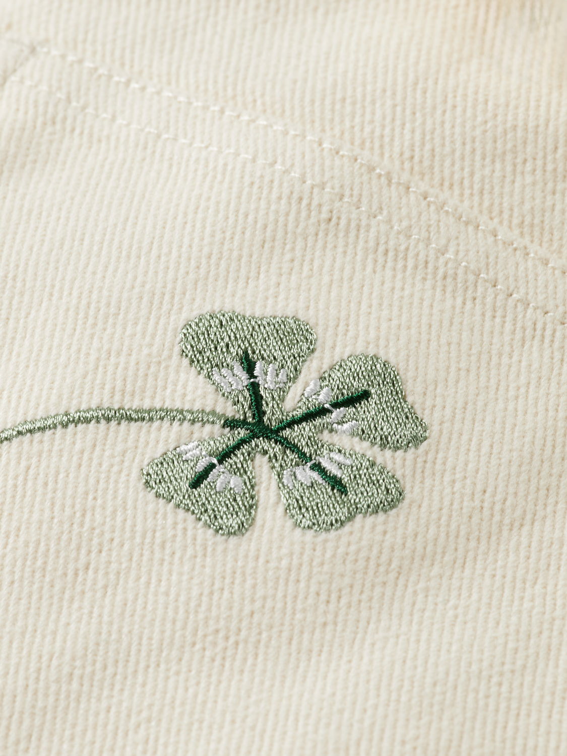 Raine High rise wide leg embroidered pant