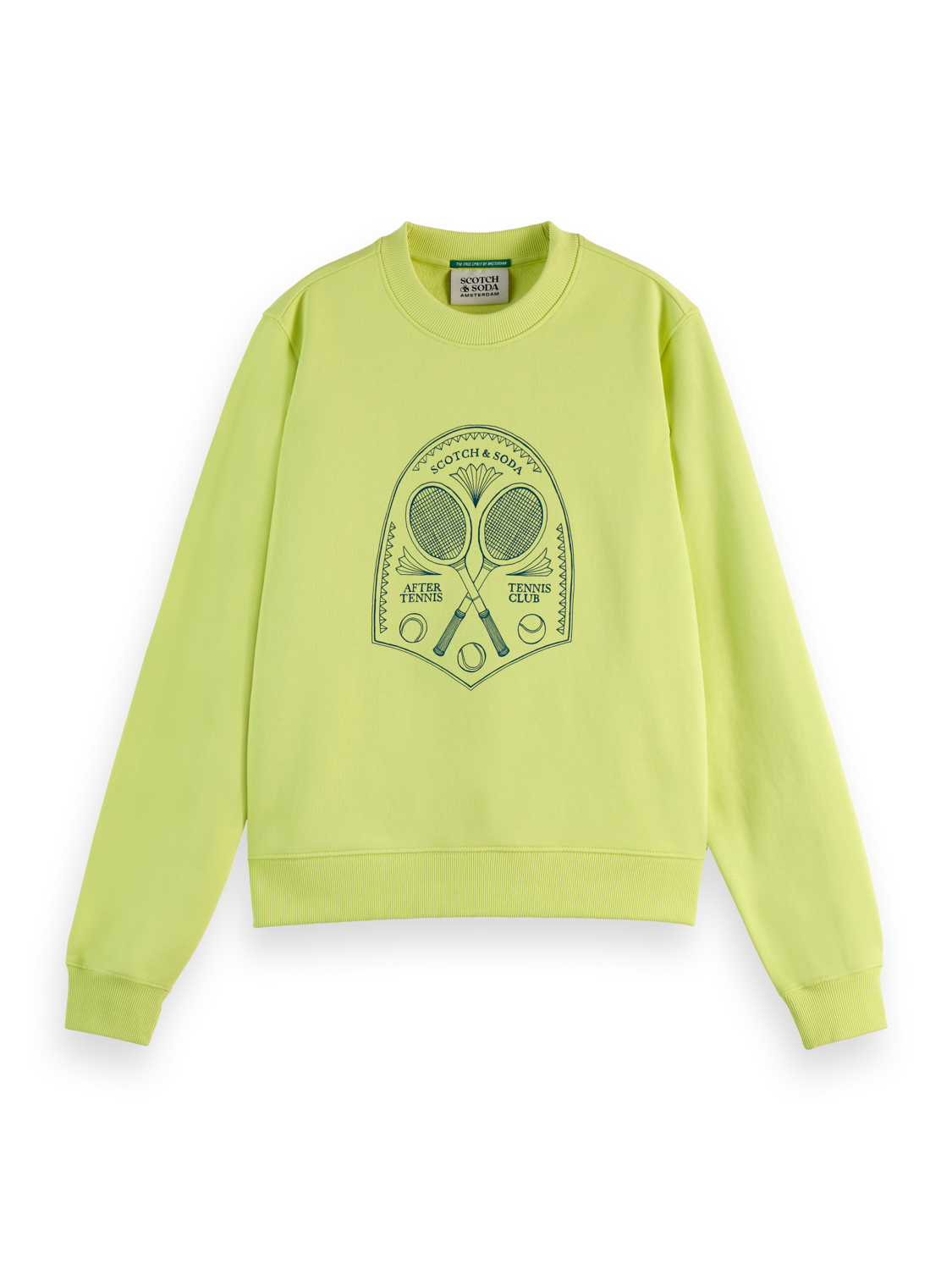 Chest artwork regular sweatshirt