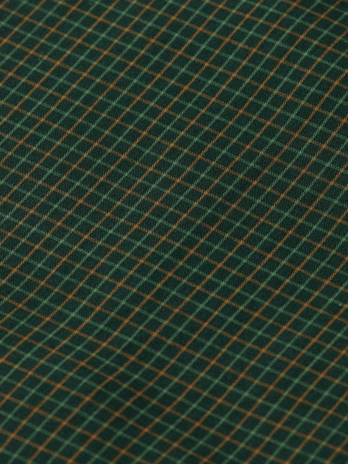 Relaxed yarn-dyed check shirt