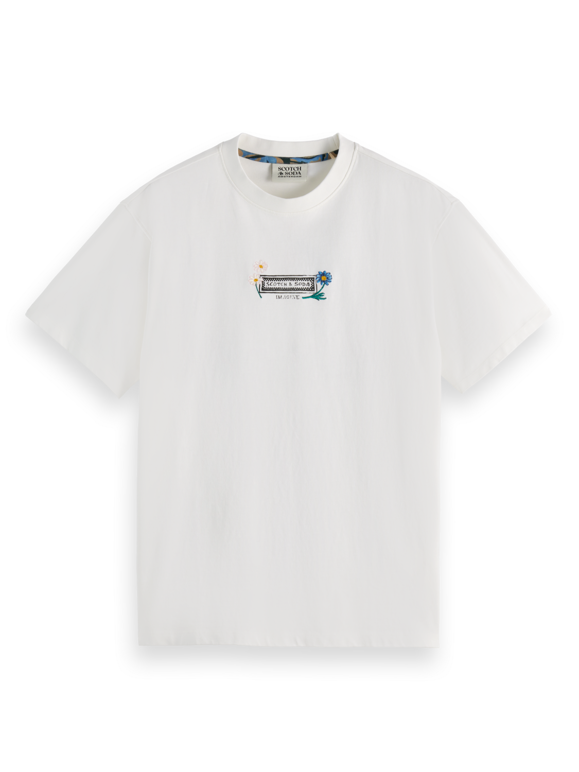 Artwork relaxed fit t-shirt