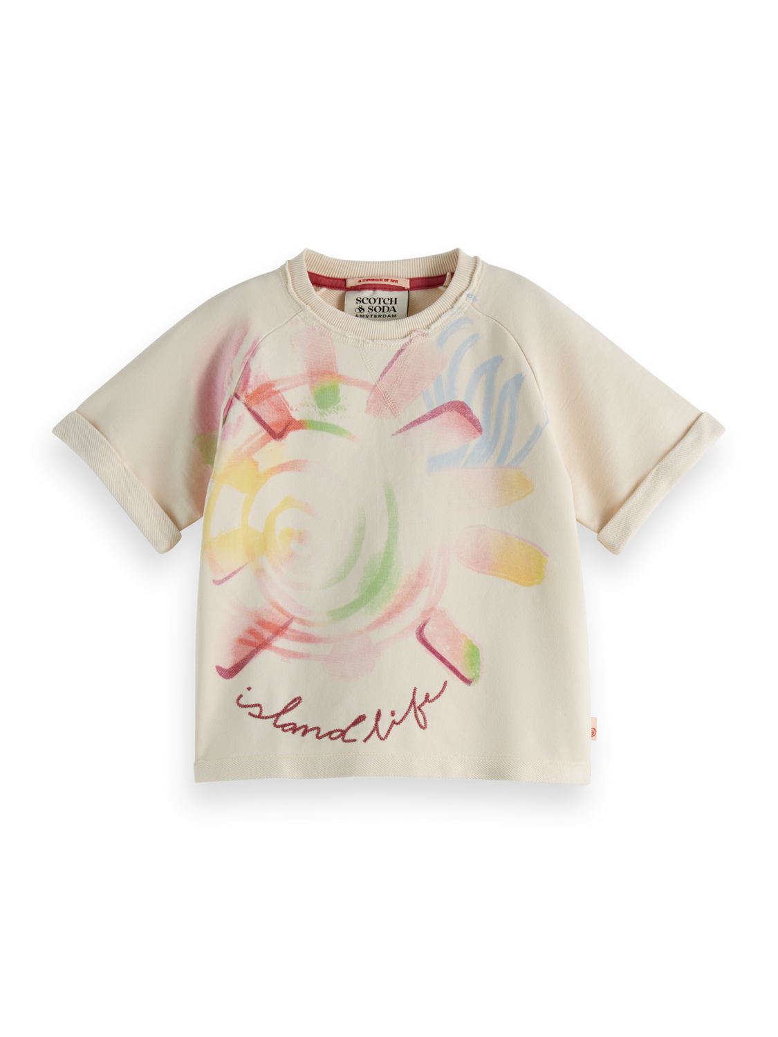 Girls Raglan Crewneck