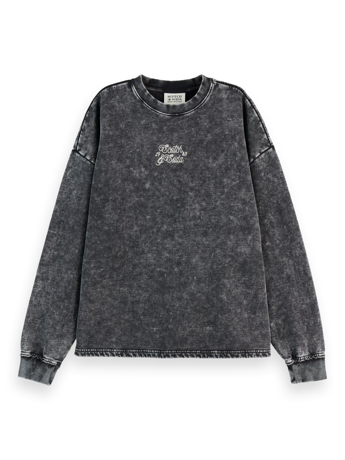 Washed logo sweatshirt