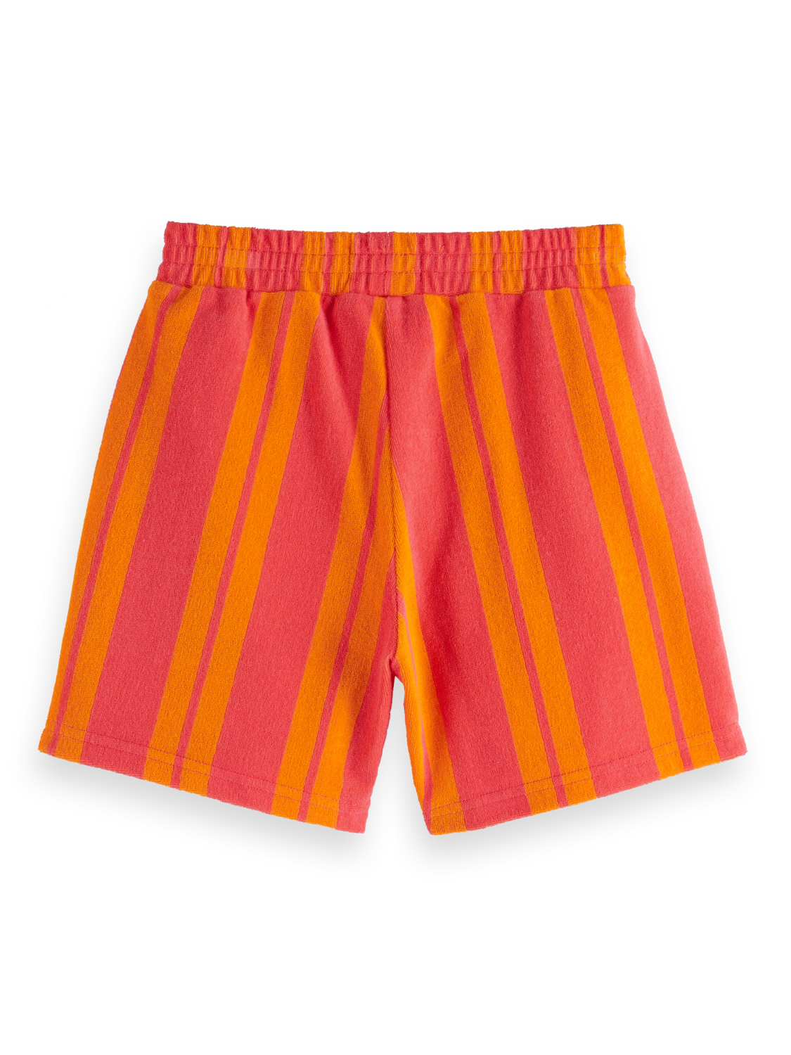 Girls Striped Towelling Shorts