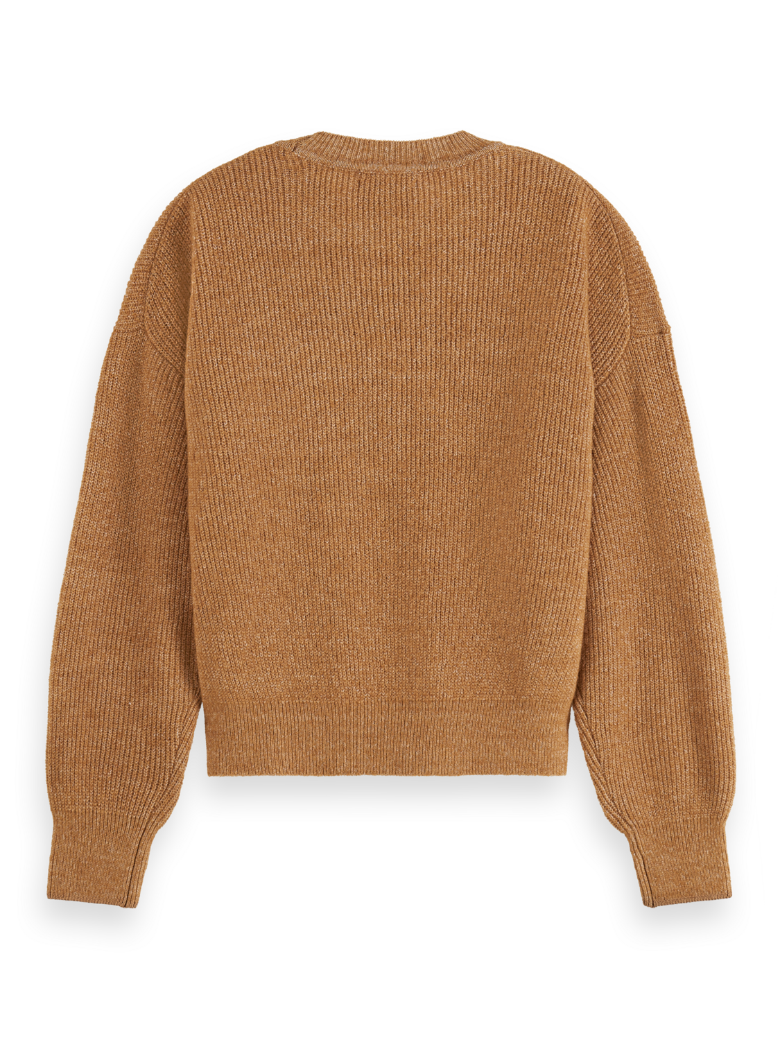 ESSENTIALS FUZZY CREW NECK PULLOVER