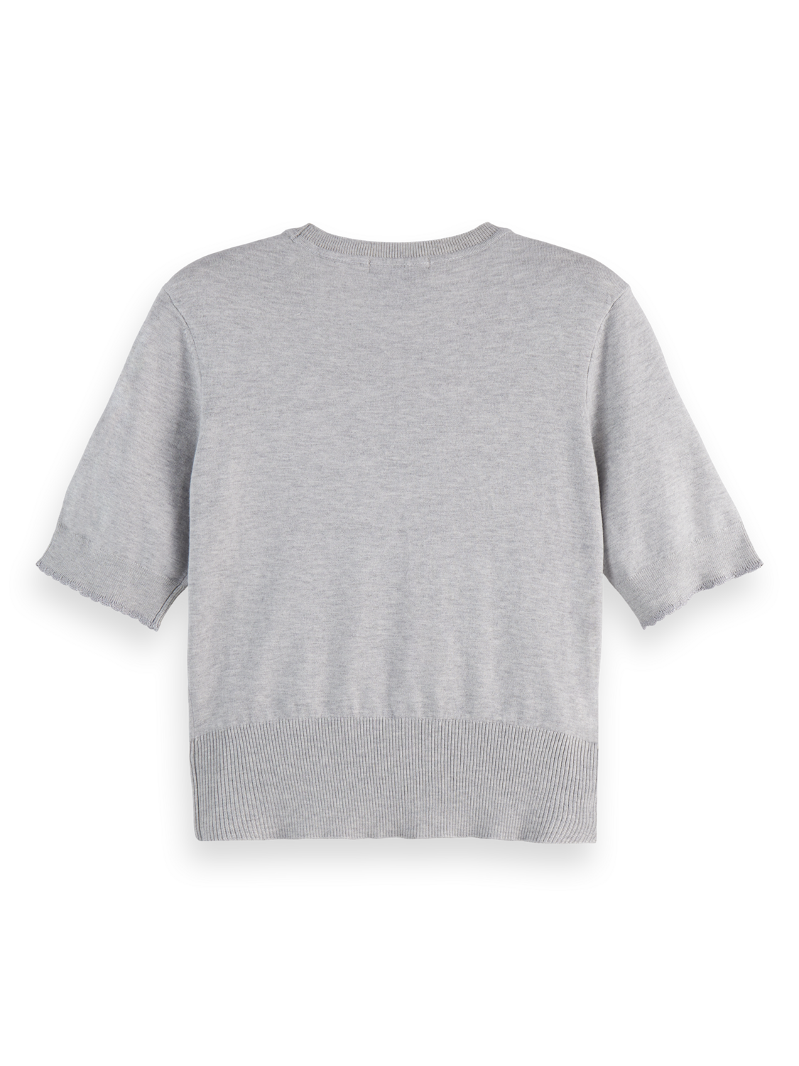 Crew neck short sleeve pullover