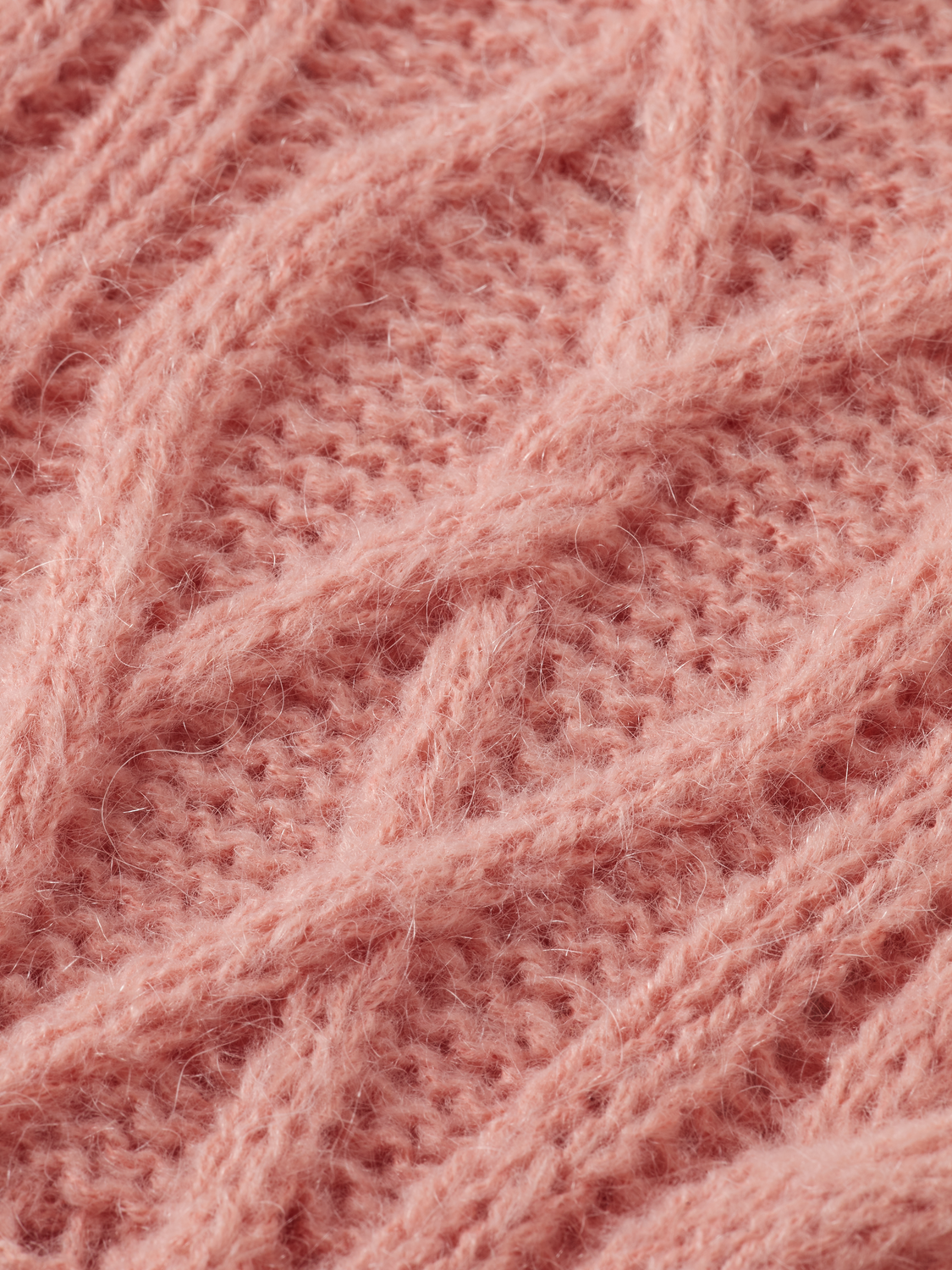 Cable stitch spencer