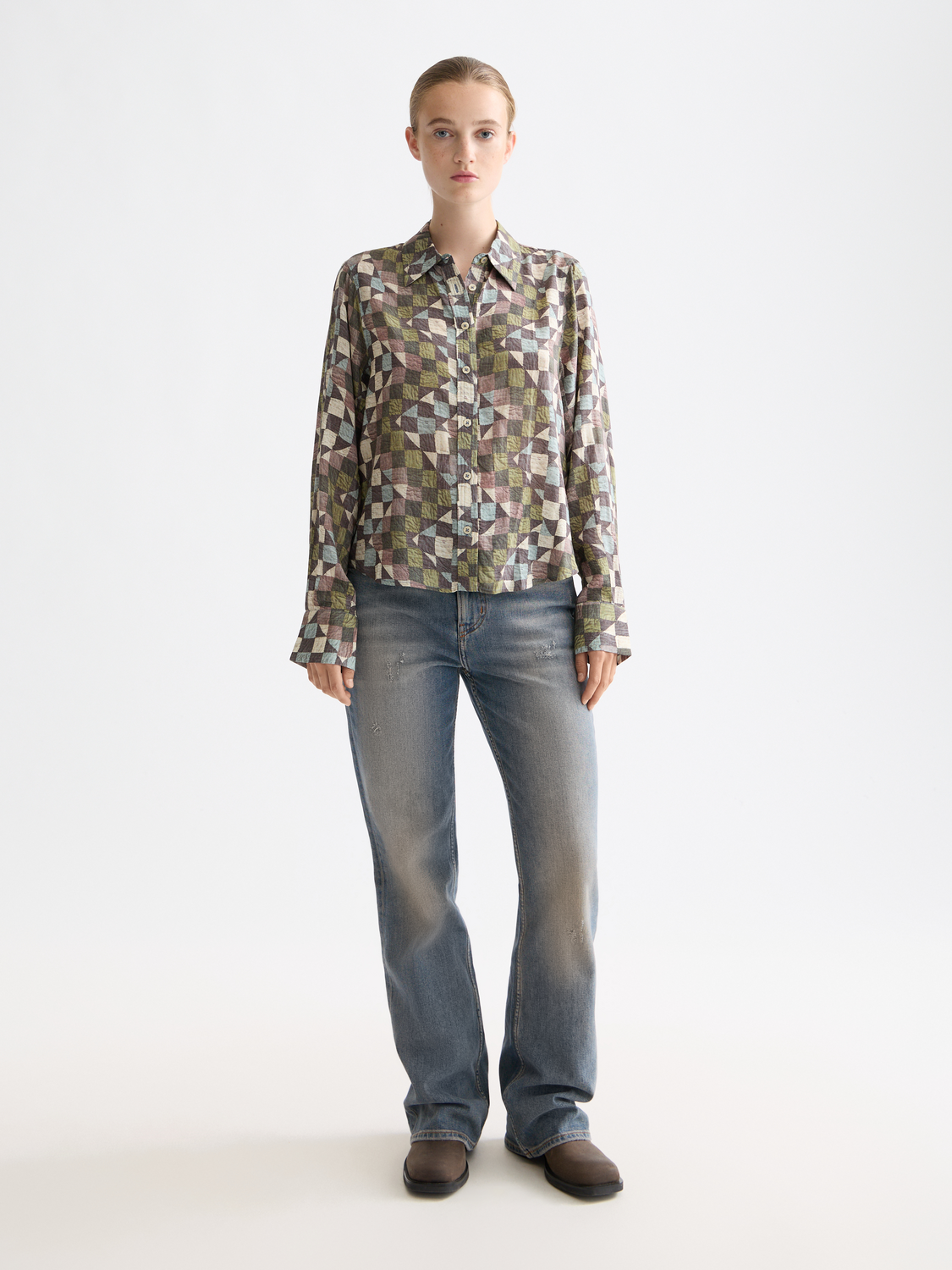 Printed relaxed shirt