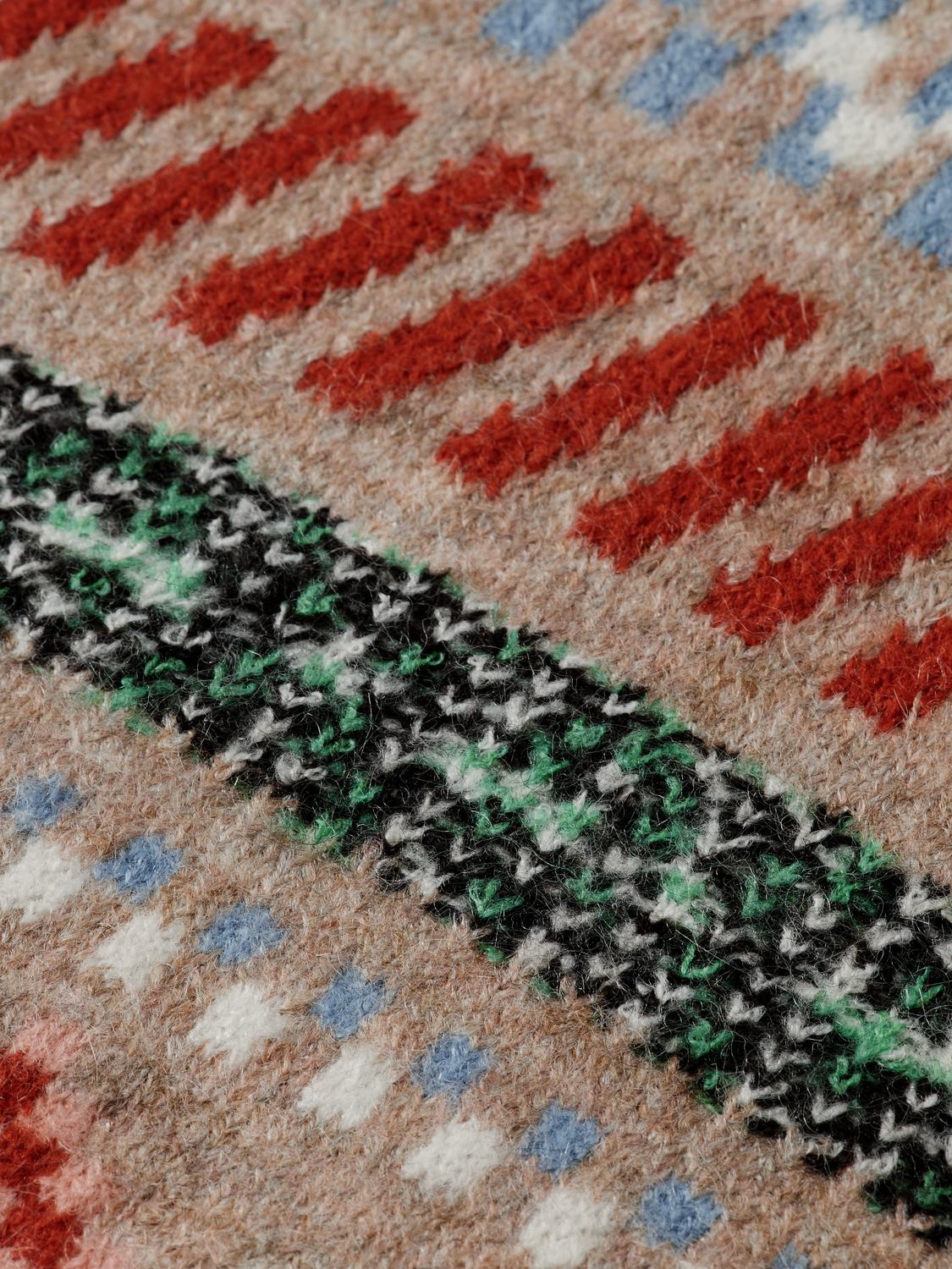 Fair Isle relaxed pullover