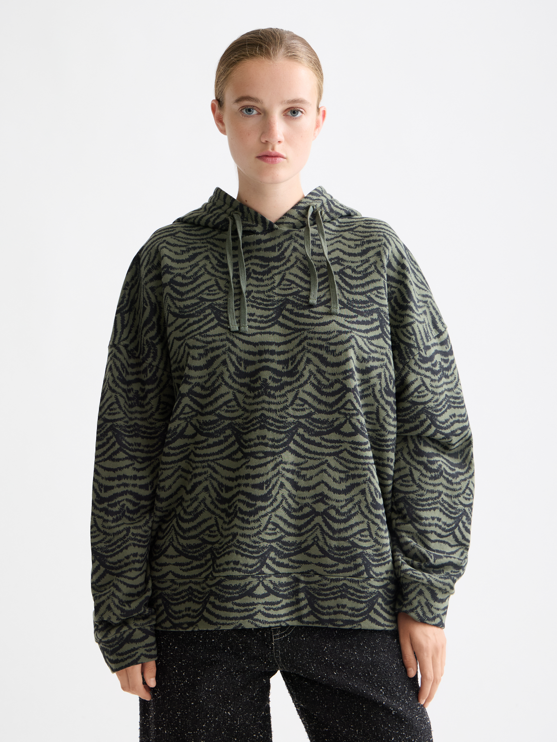 Printed hoodie