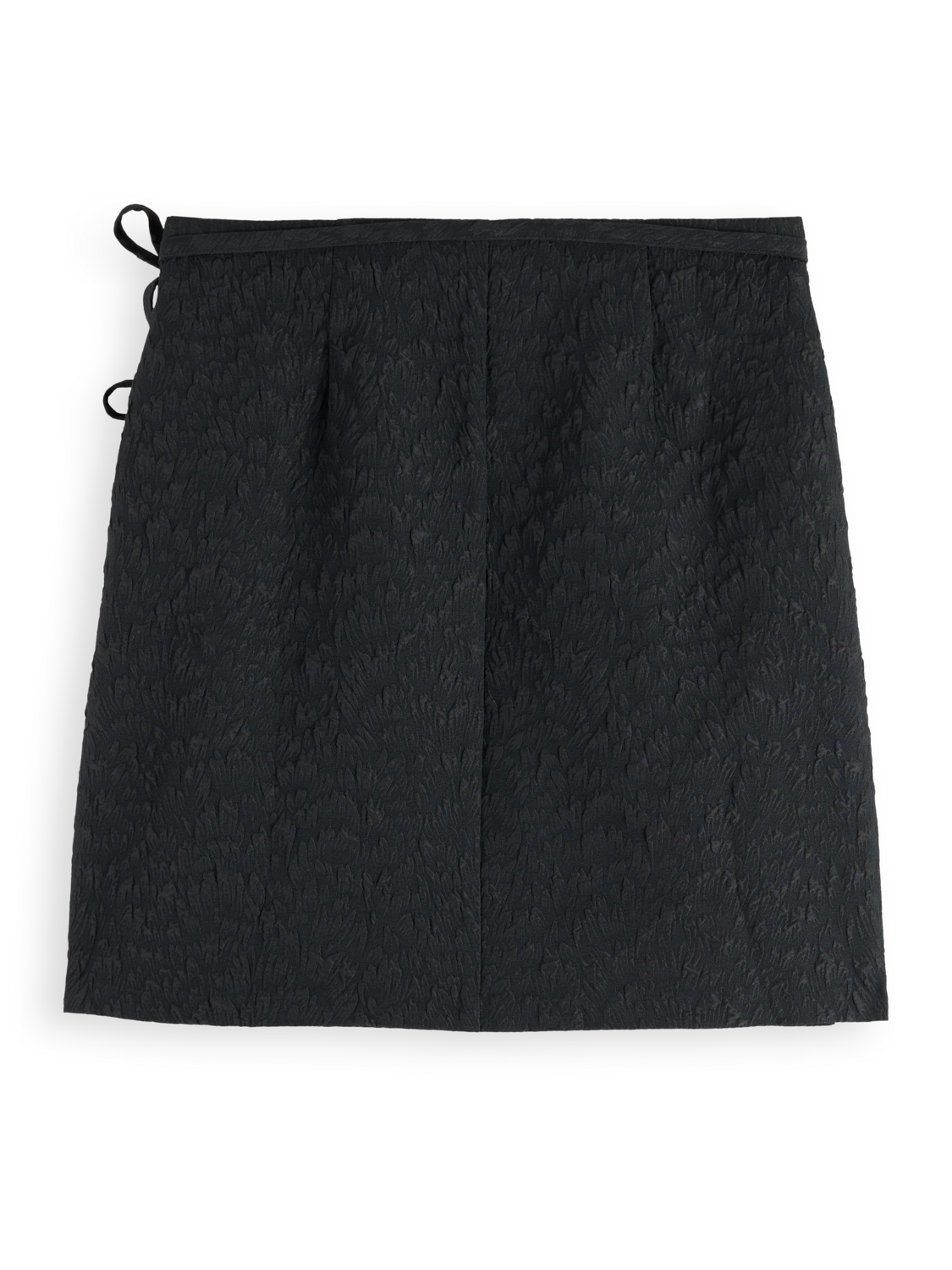 Wrap mini skirt