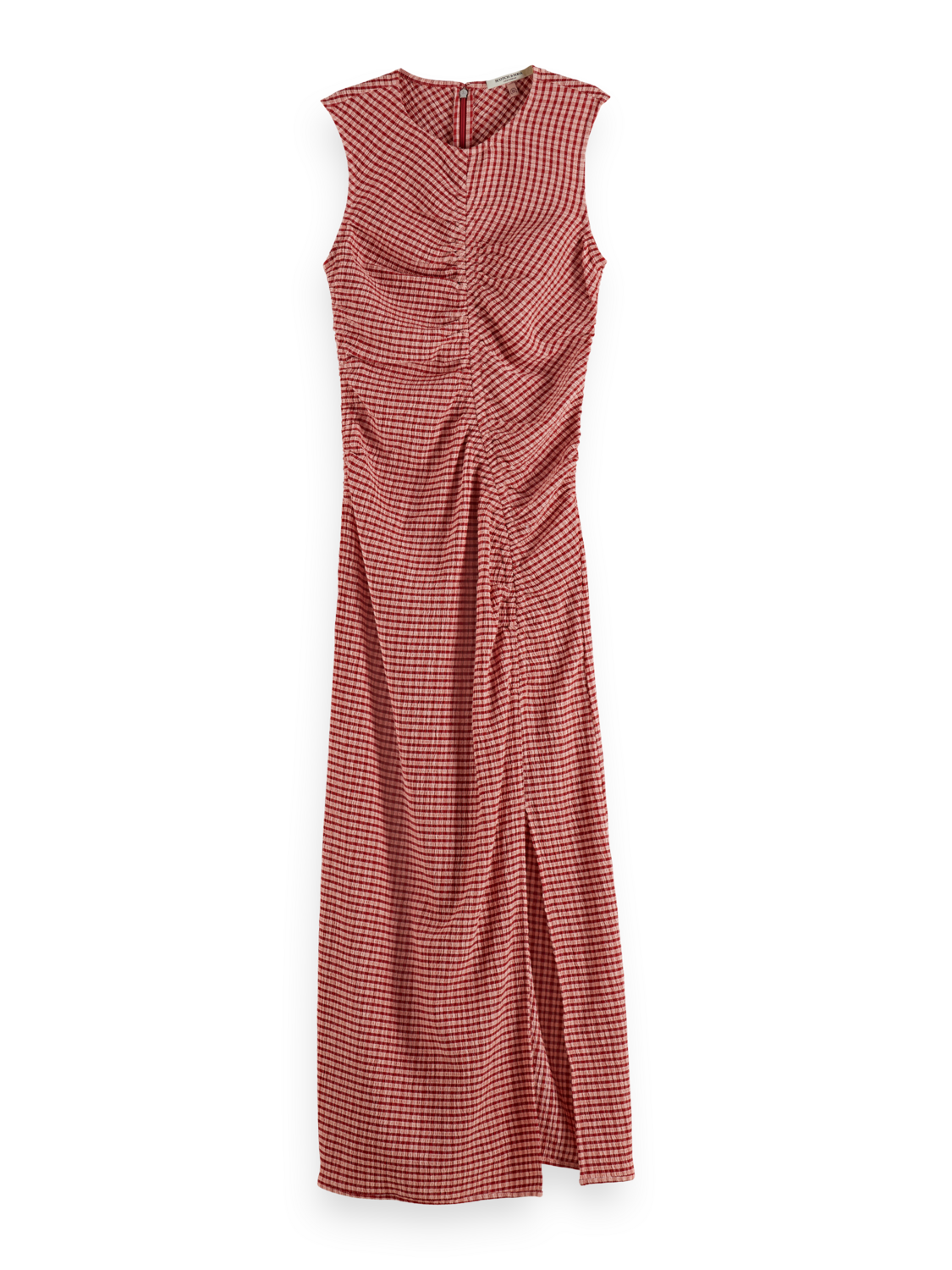 Gingham Midi Dress