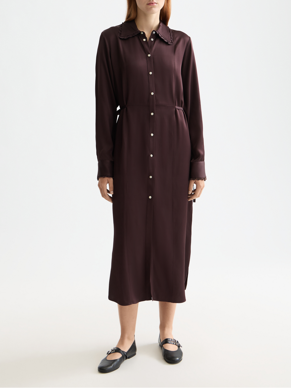 scotch and soda shirt dress Scotch & Soda Long-Sleeve Denim Shirt Dress
