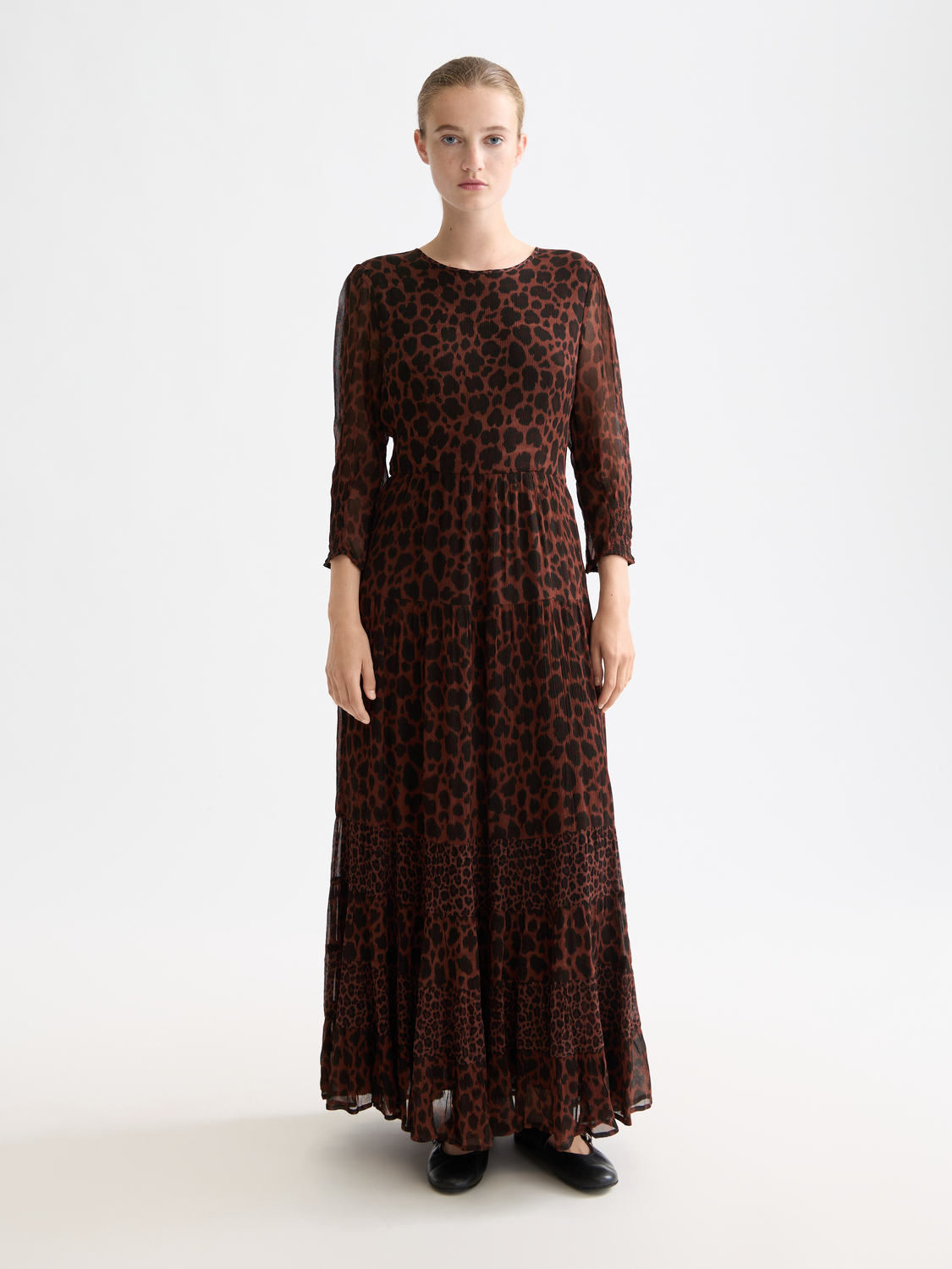 Panel Maxi dress