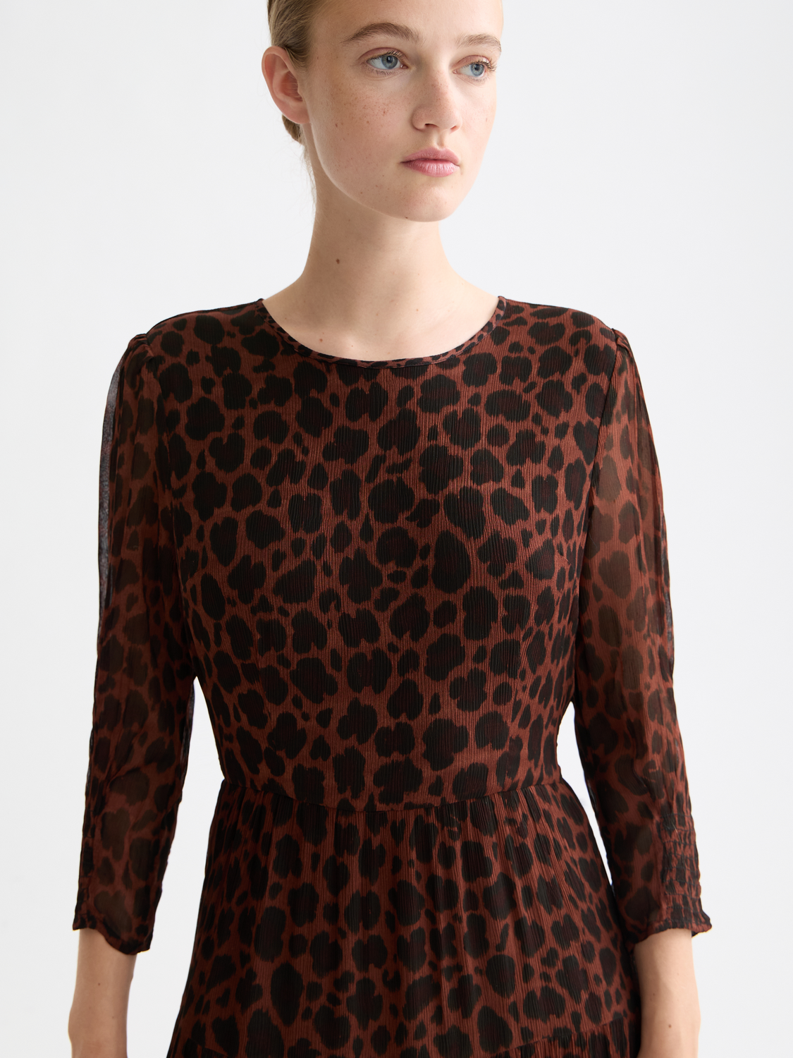 Panel Maxi dress