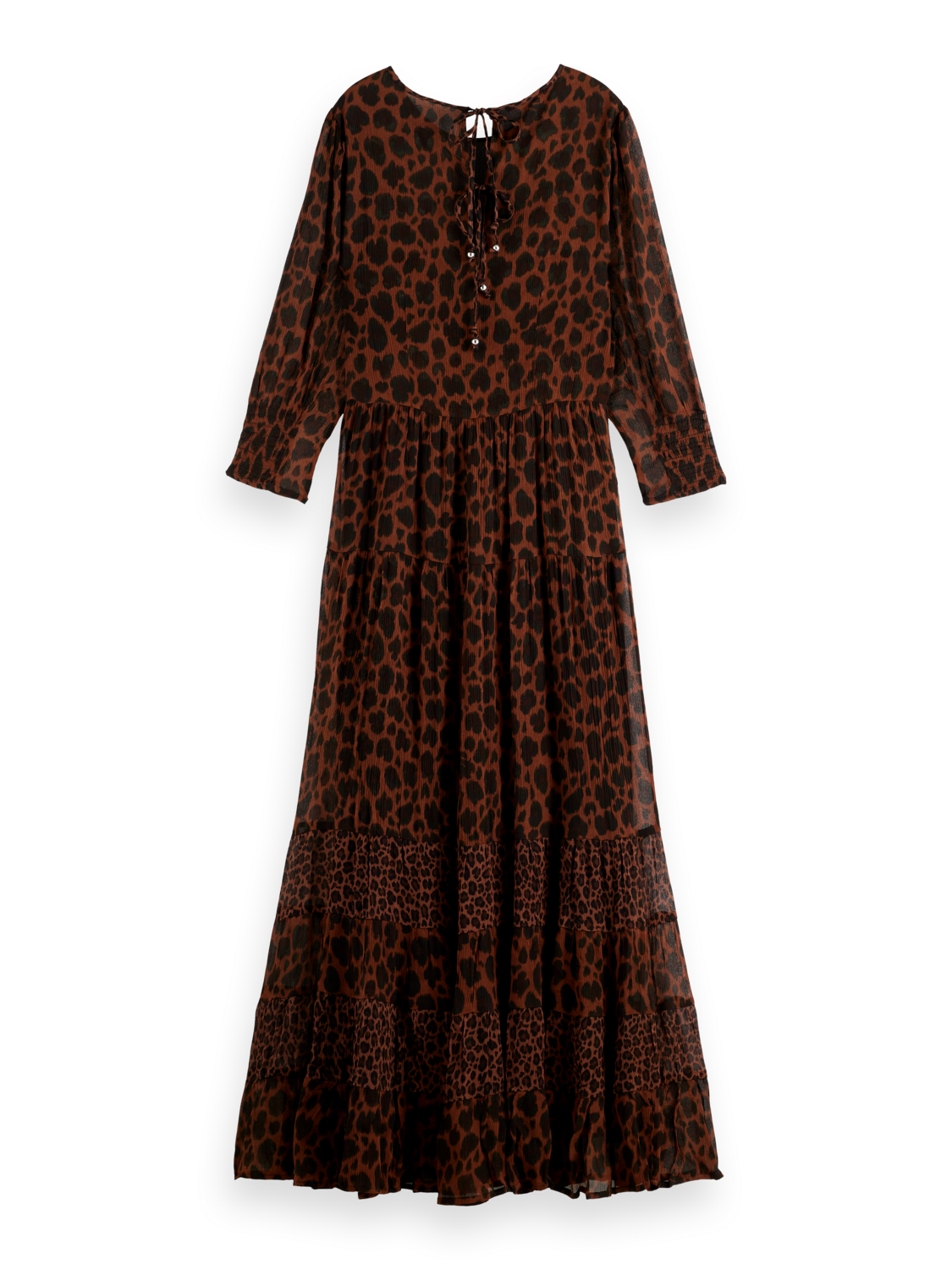 Panel Maxi dress